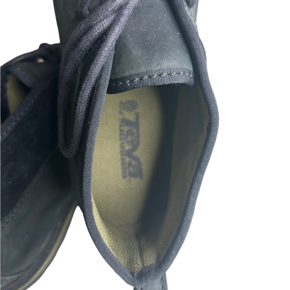 Teva Mens Size 10.5 Oxford Boots Blue Shoes - Picture 4 of 8
